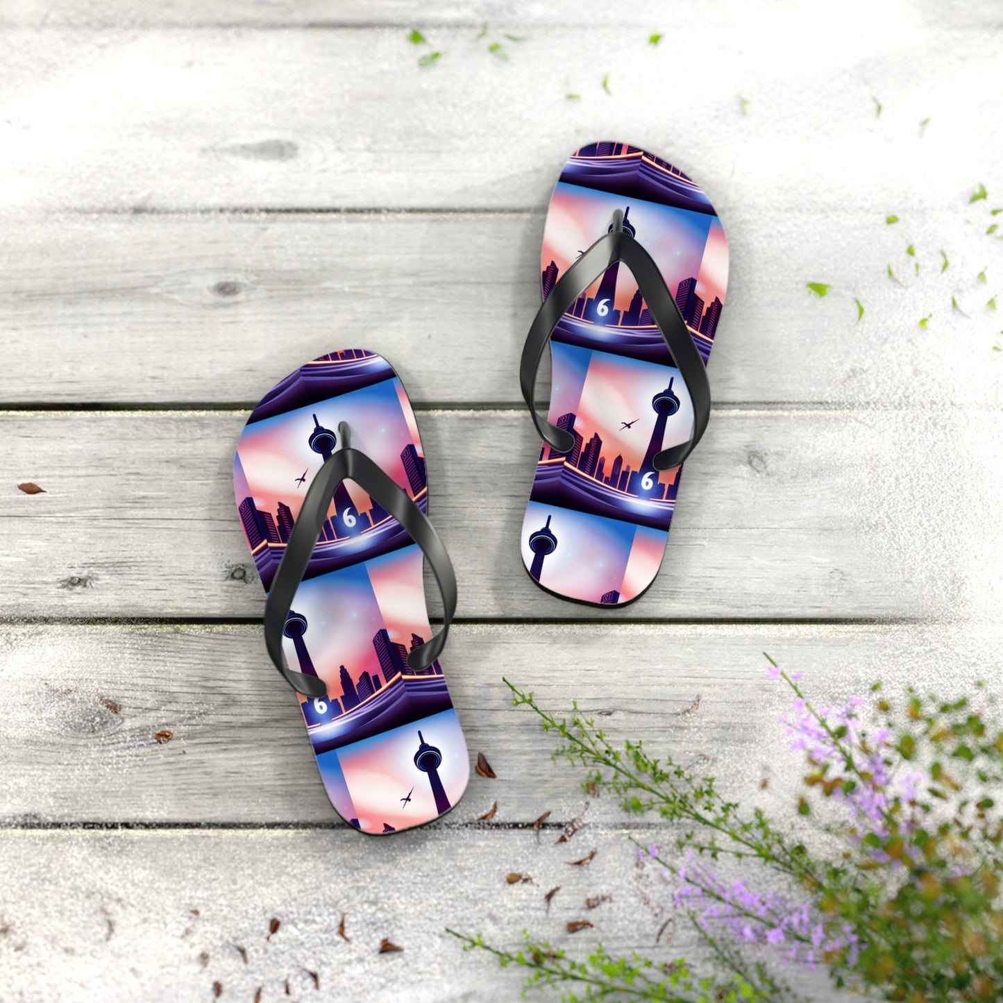 6ix Light exquisite minimalist style Flip Flops